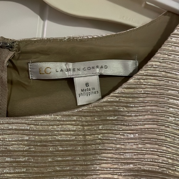 Sparkly Gold Dress - Picture 3 of 5